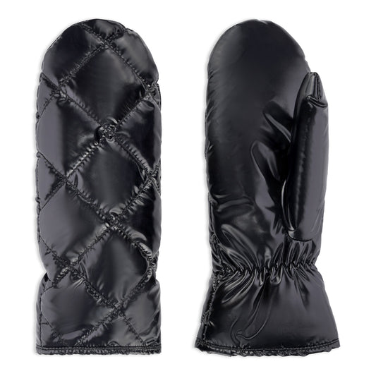 CLUB ROCHELIER LADIES METALLIC QUILTED PUFFER MITT