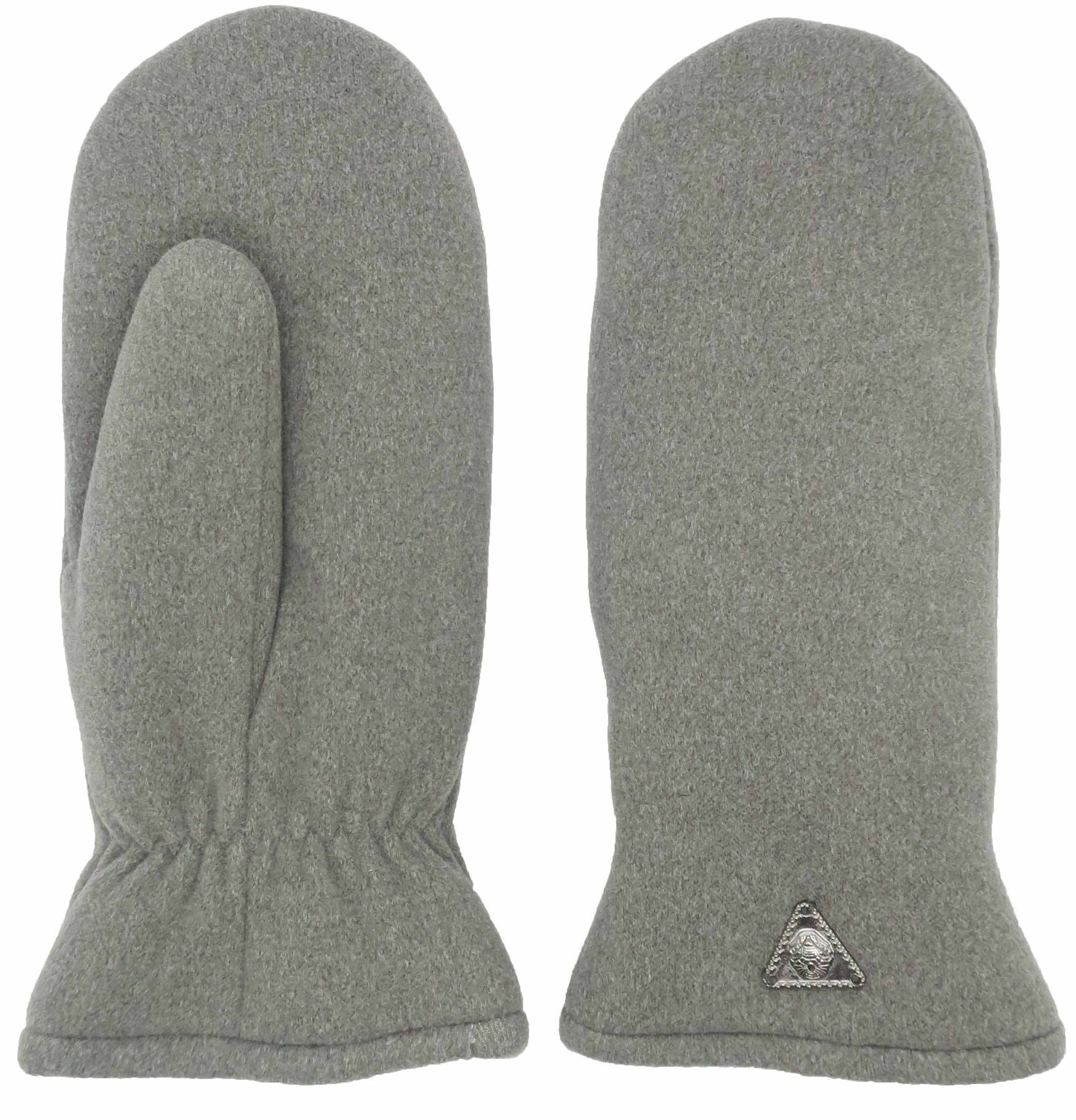 NICCI LADIES KNIT WOOL & PLUSH MITTEN