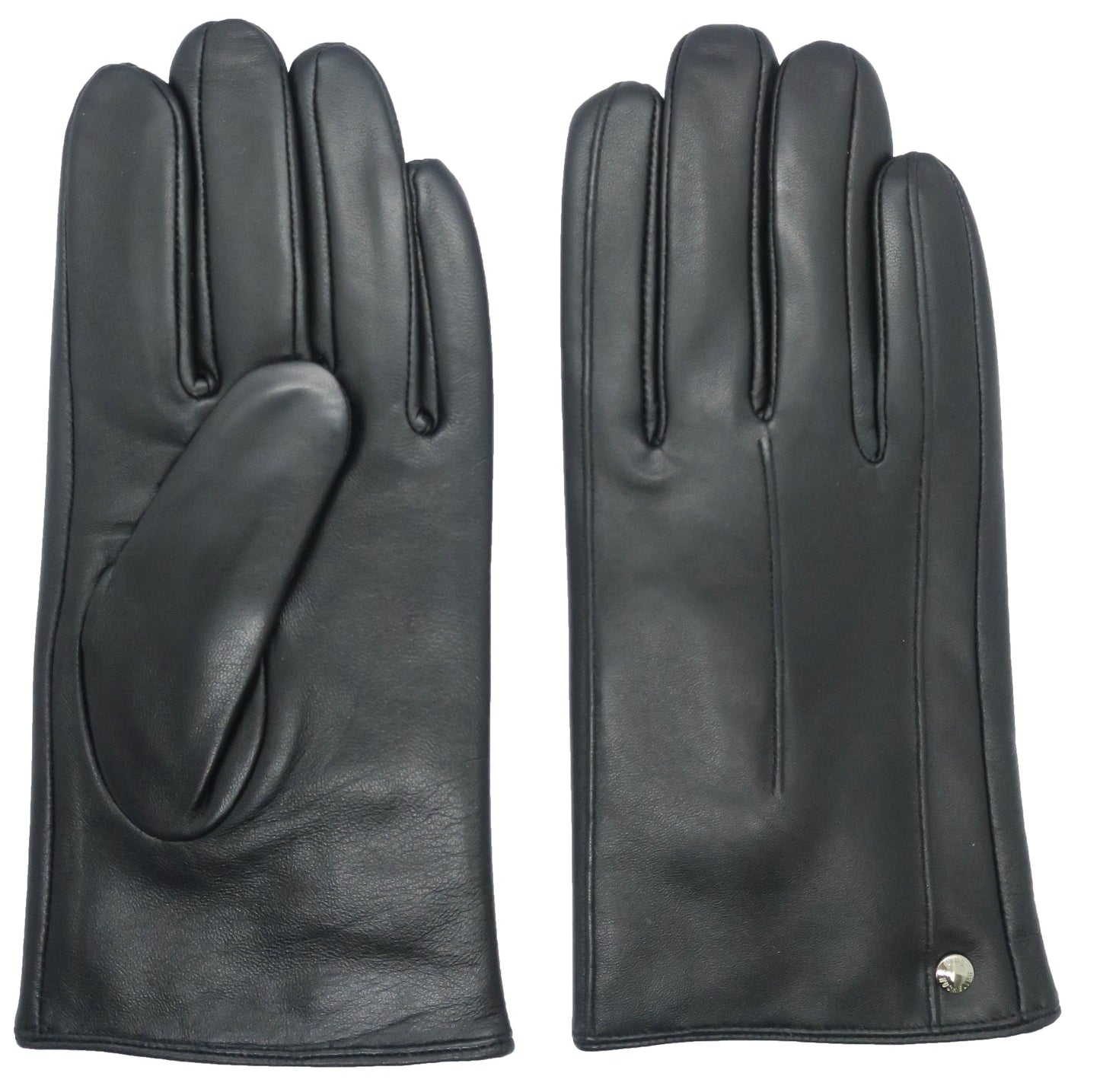 CLUB ROCHELIER MEN'S LEATHER GLOVE WITH STITCH, TOUCH