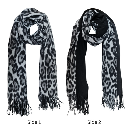 LADIES ANIMAL PRINT SCARF