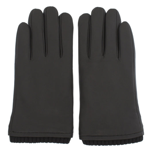 NICCI MEN'S CLASSIC GOAT SKIN LEATHER GLOVE WITH CUFF, TOUCH