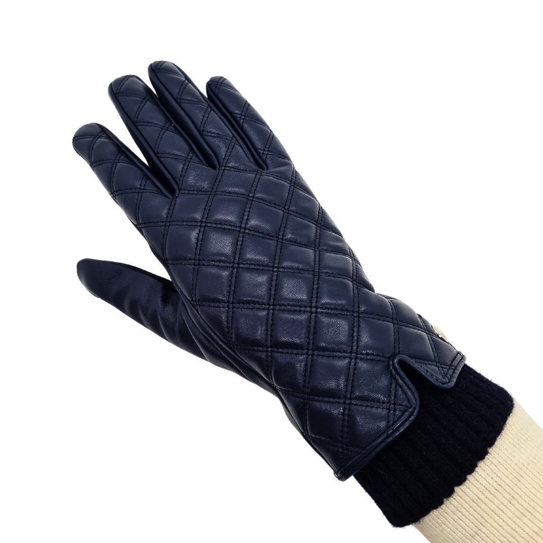 CLUB ROCHELIER LADIES QUILTED GLOVE WITH CUFF