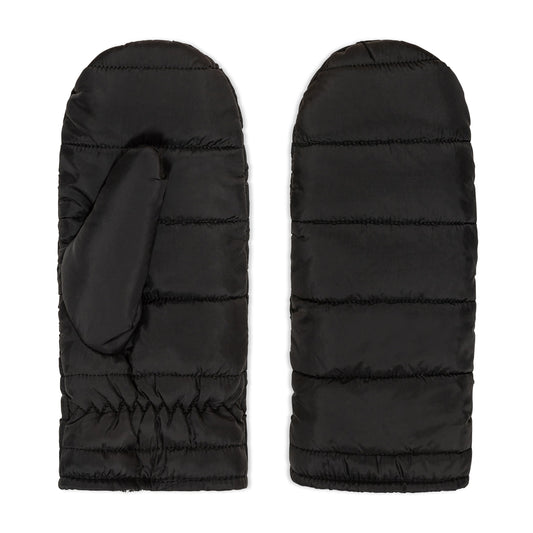 NICCI LADIES QUILTED PUFFER5 MITTEN WITH PLUSH LINING