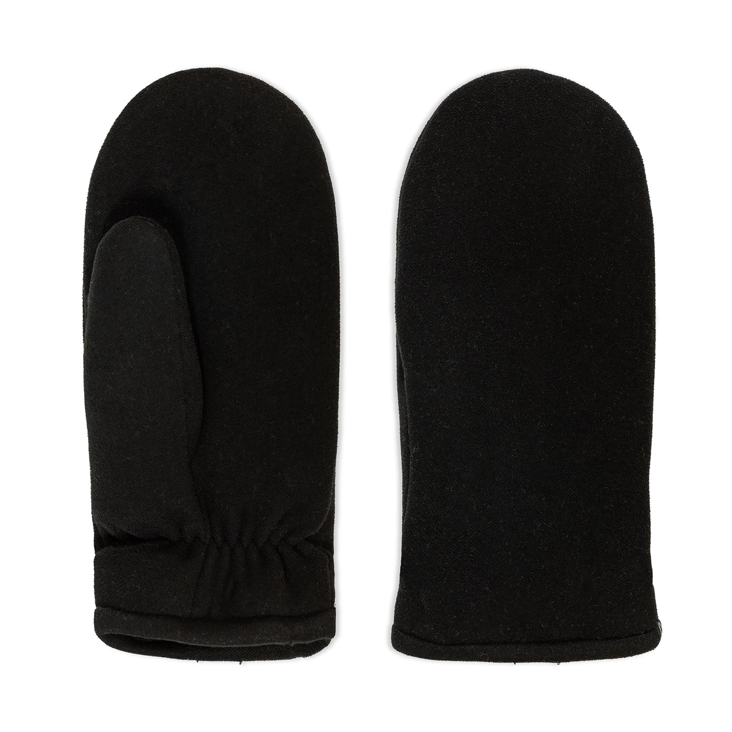 NICCI LADIES KNIT WOOL & PLUSH MITTEN