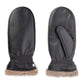 CLUB ROCHELIER LADIES LEATHER MITT WITH BERBER CUFF