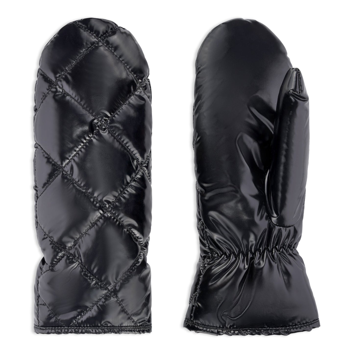 CLUB ROCHELIER LADIES METALLIC QUILTED PUFFER MITT