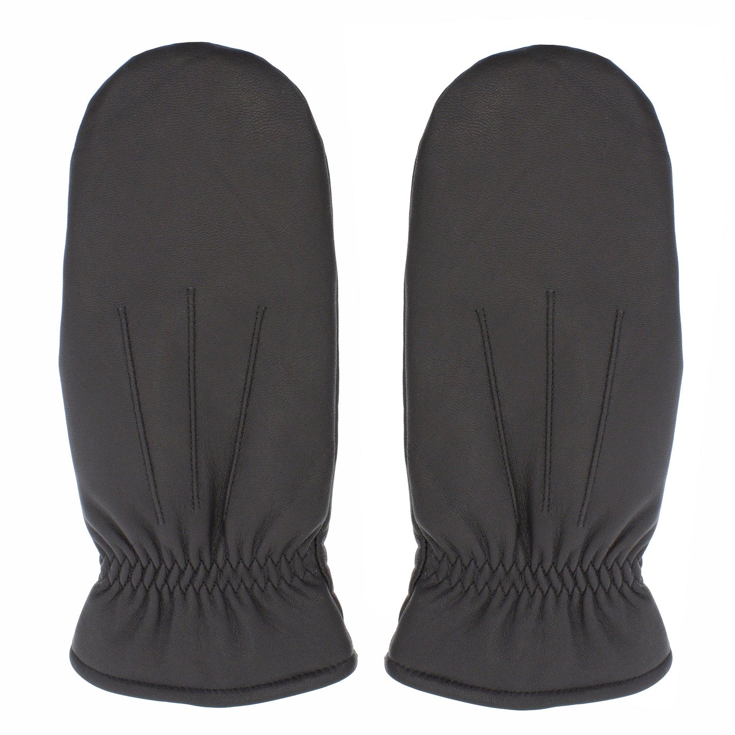 NICCI MEN'S CLASSIC GOAT SKIN LEATHER MITTEN