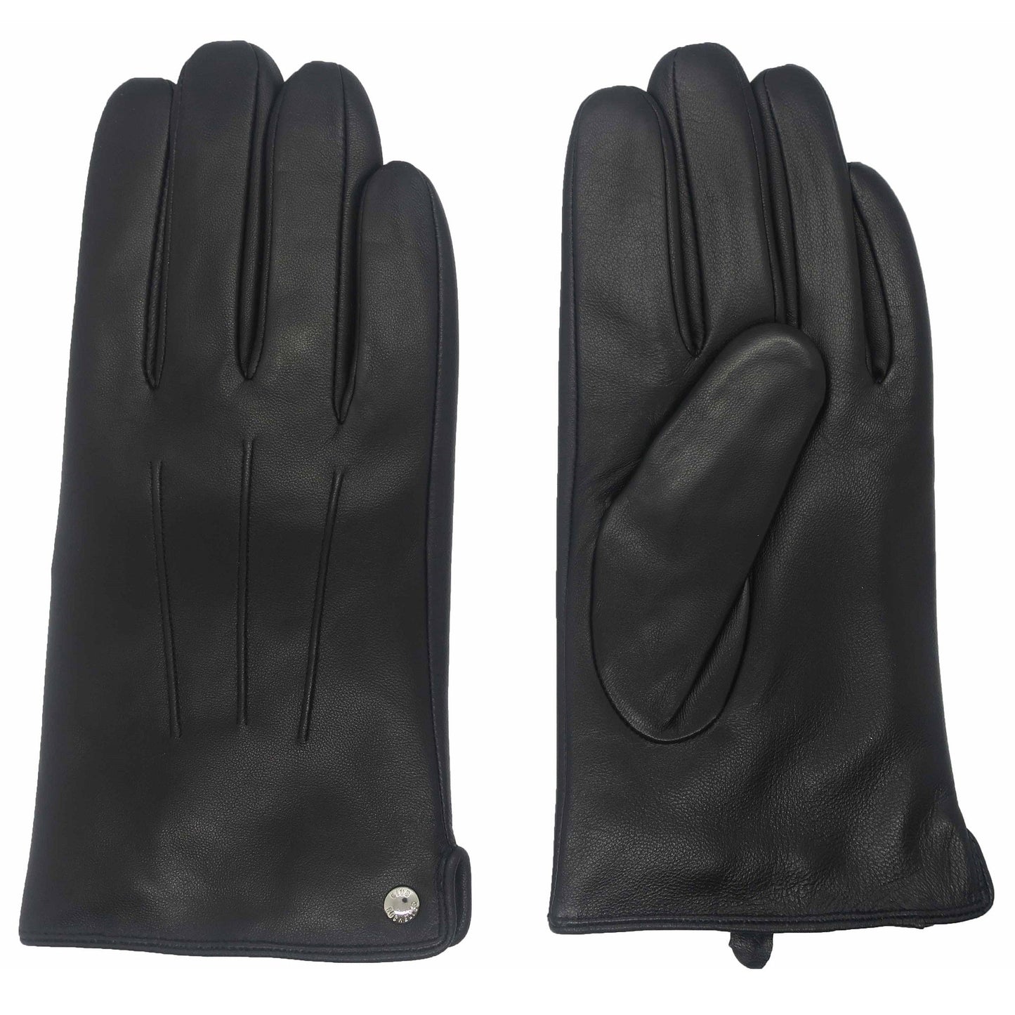 CLUB ROCHELIER MEN'S CLASSIC LEATHER GLOVE WITH PIN-TUCK