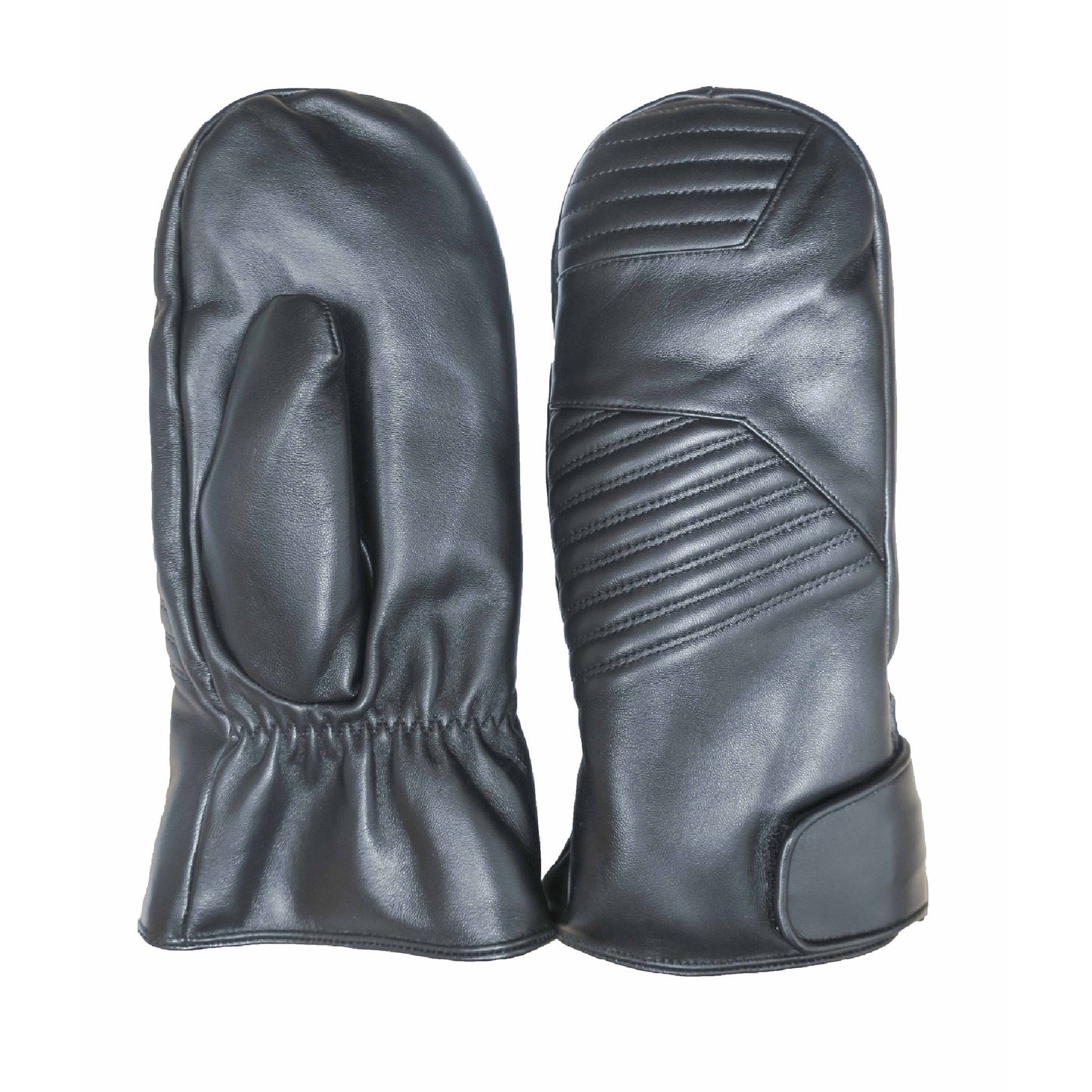 CLUB ROCHELIER MENS LEATHER QUILTED MITT