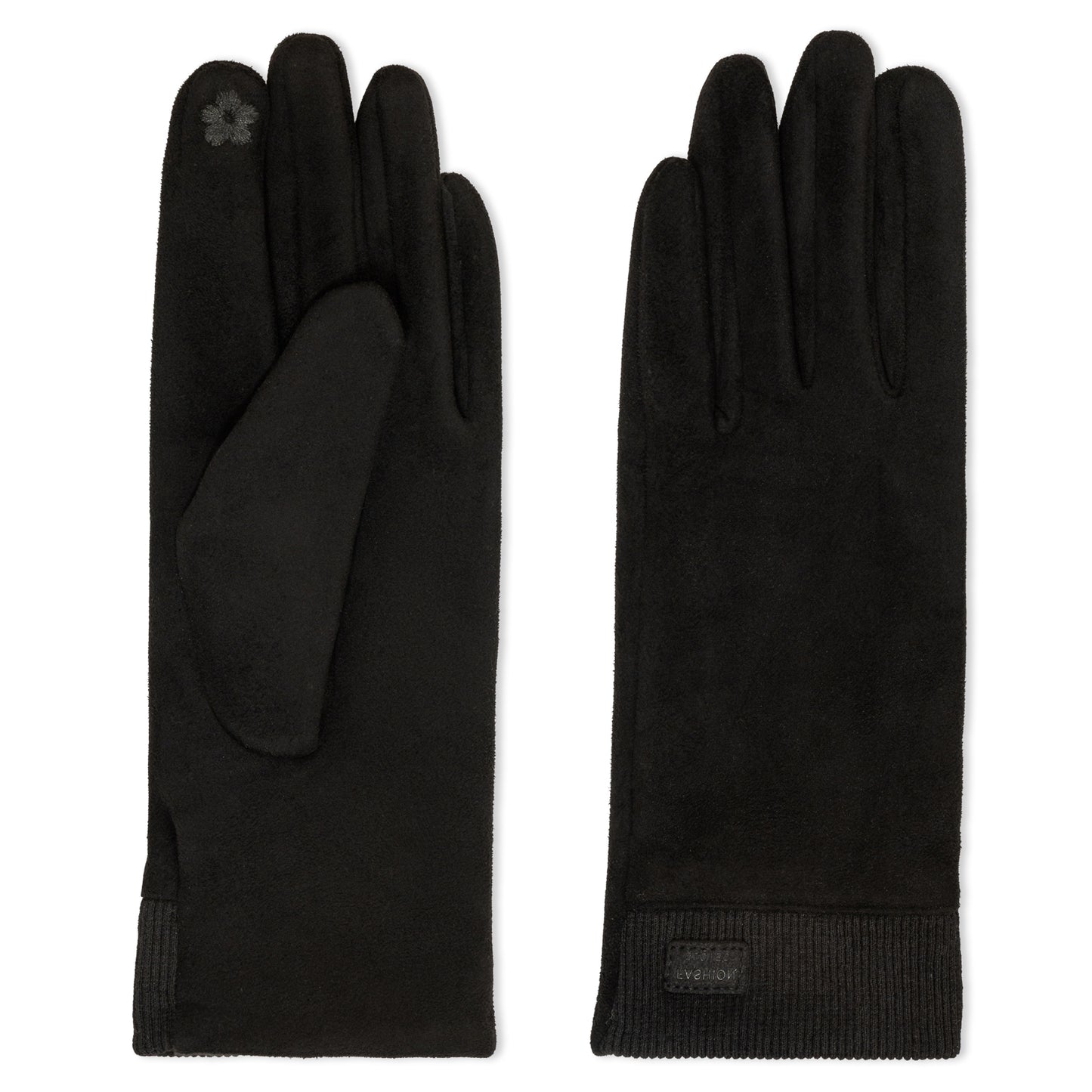 NICCI LADIES CLASSIC GLOVE WITH RIBBED CUFF