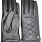 CLUB ROCHELIER LADIES QUILTED GLOVE WITH KNITTED CUFF