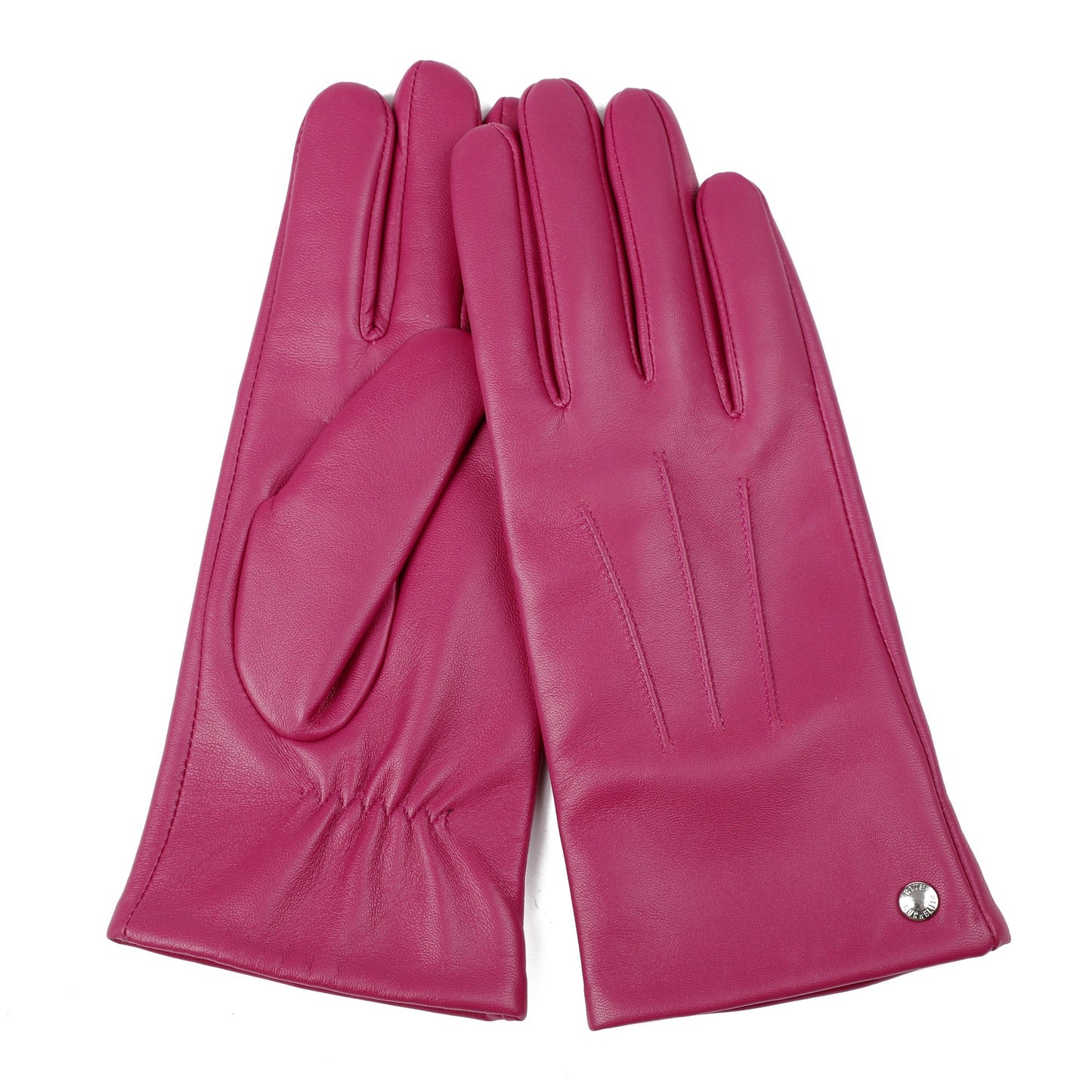 CLUB ROCHELIER LADIES CLASSIC LEATHER GLOVE WITH PIN TUCK