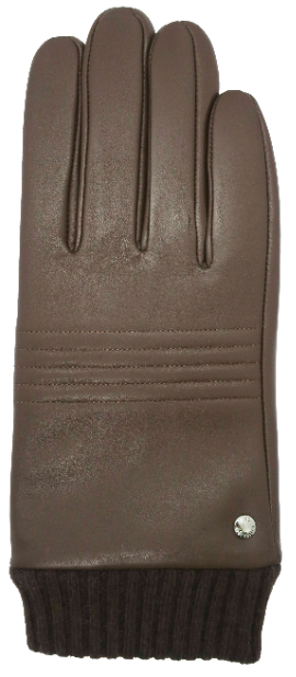 CLUB ROCHELIER MENS LEATHER GLOVE WITH CUFF