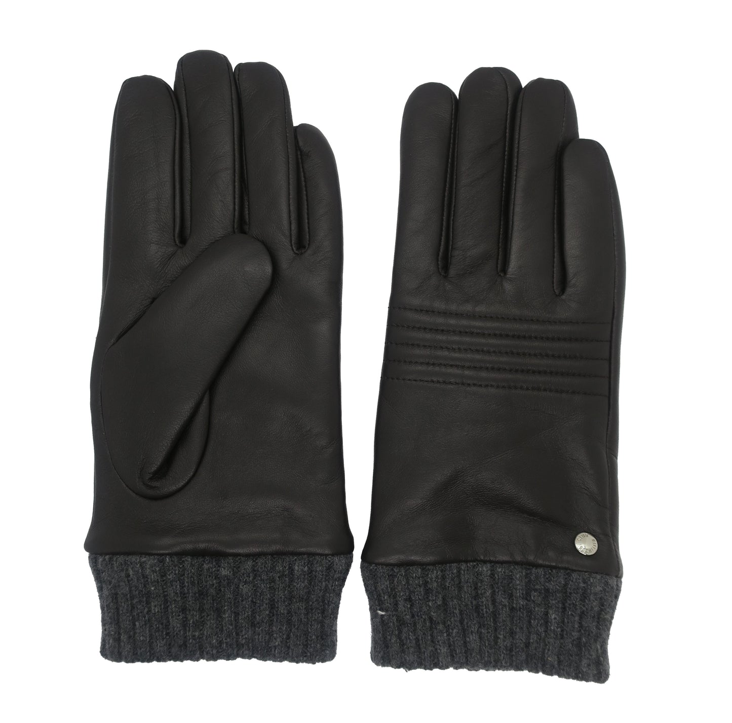 CLUB ROCHELIER MENS LEATHER GLOVE WITH CUFF