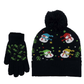 NICCI 2 PIECE HOLIDAY HAT GLOVE SET