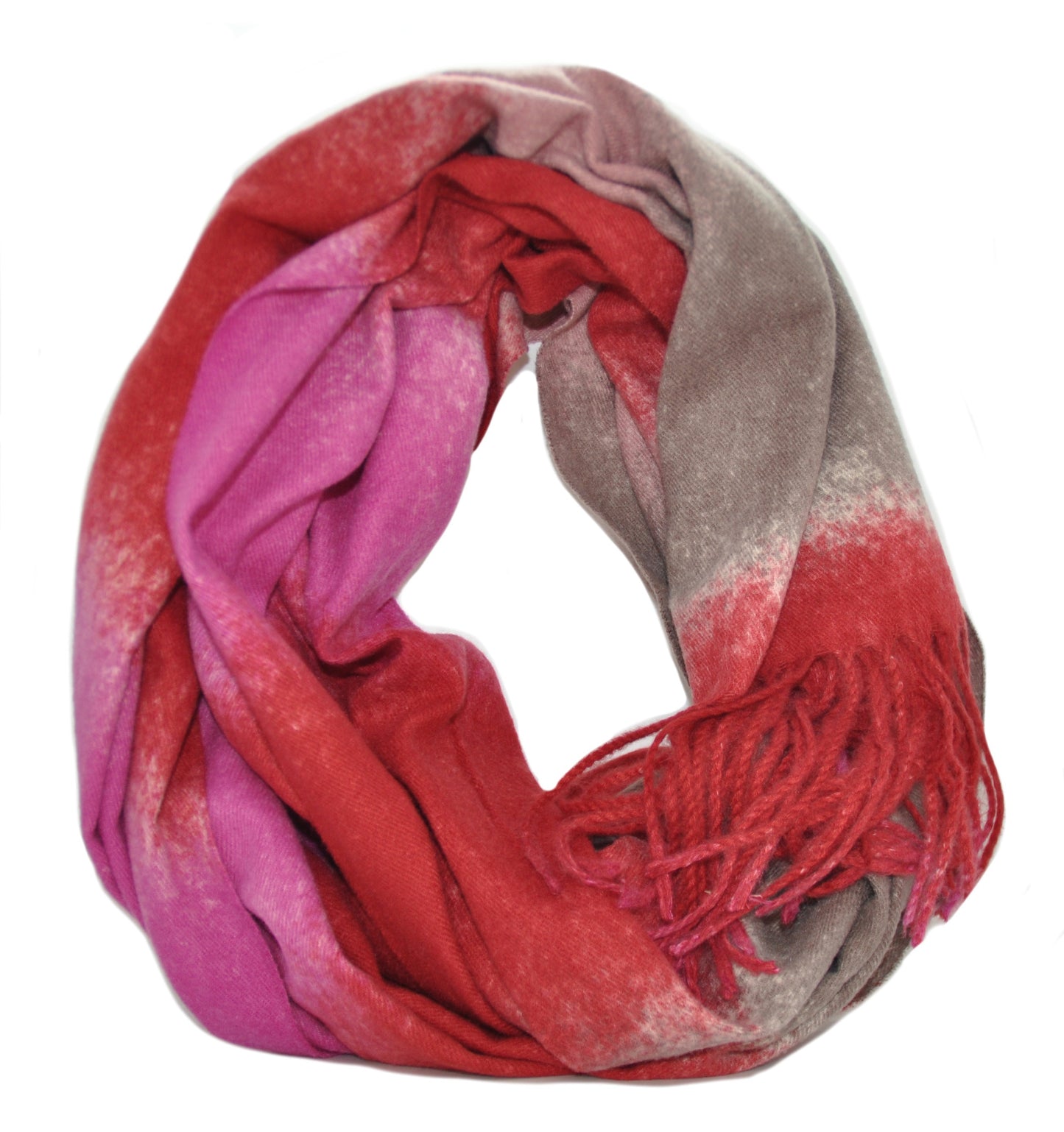 NICCI LADIES OMBER VISCOSE OVERSIZED SCARF