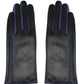 CLUB ROCHELIER LADIES LEATHER GLOVE WITH CONTRAST FINGERS