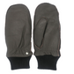 CLUB ROCHELIER MEN'S DEERSKIN LEATHER MITTEN WITH KNIT CUFF