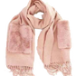 NICCI LADIES SCARF WITH FAUX FUR POCKETS