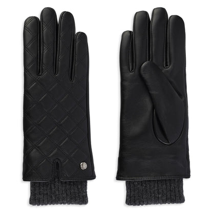CLUB ROCHELIER LADIES QUILTED GLOVE WITH CUFF