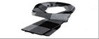 NICCI MEN'S BLACK AND GREY CLASSIC SCARF