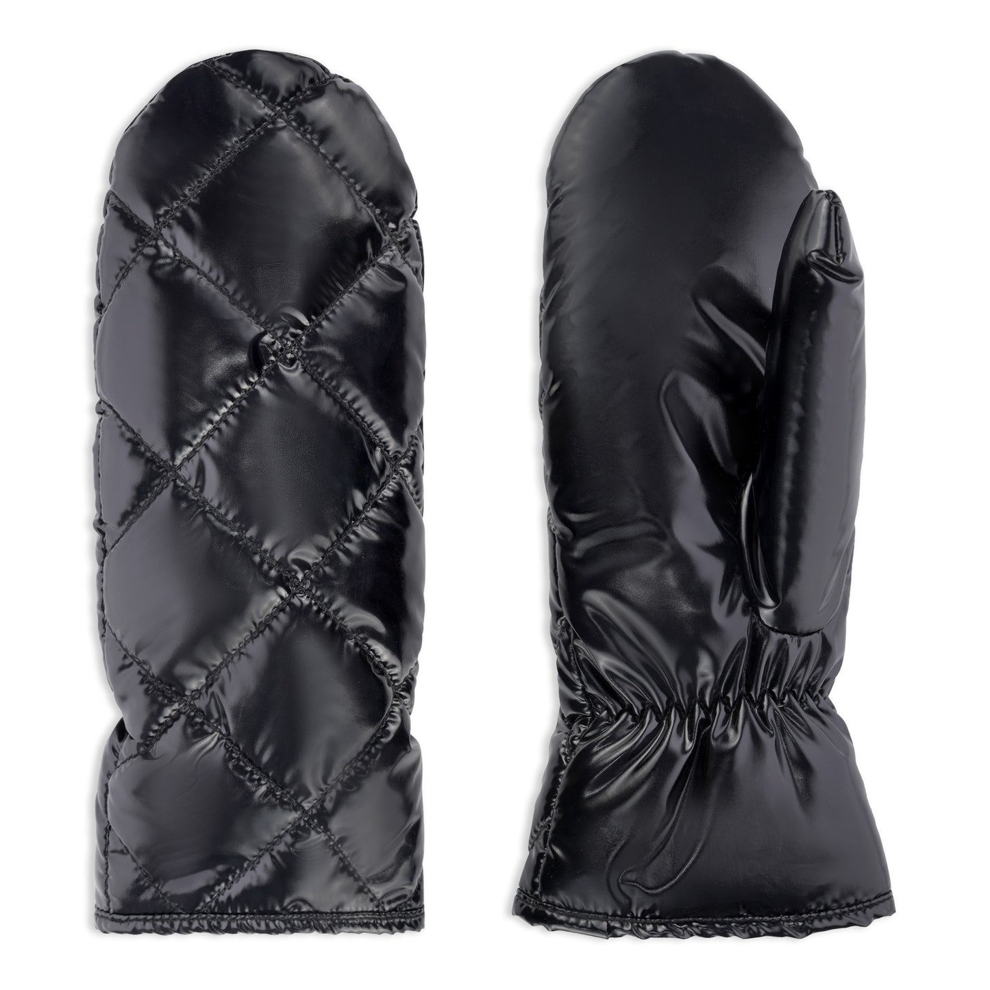 CLUB ROCHELIER LADIES METALLIC QUILTED PUFFER MITT
