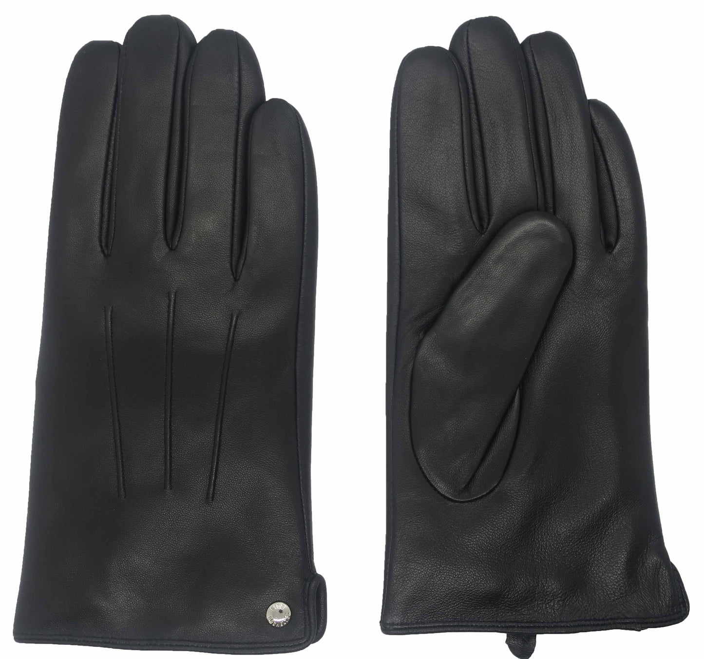 CLUB ROCHELIER MEN'S CLASSIC LEATHER GLOVE WITH PIN-TUCK