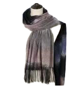 NICCI LADIES OMBER VISCOSE OVERSIZED SCARF