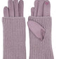 NICCI LADIES 2 in 1 SUEDE GLOVE WITH CUFF