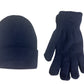 NICCI UNISEX HAT AND GLOVE SET FROM RECYLCELD YARN