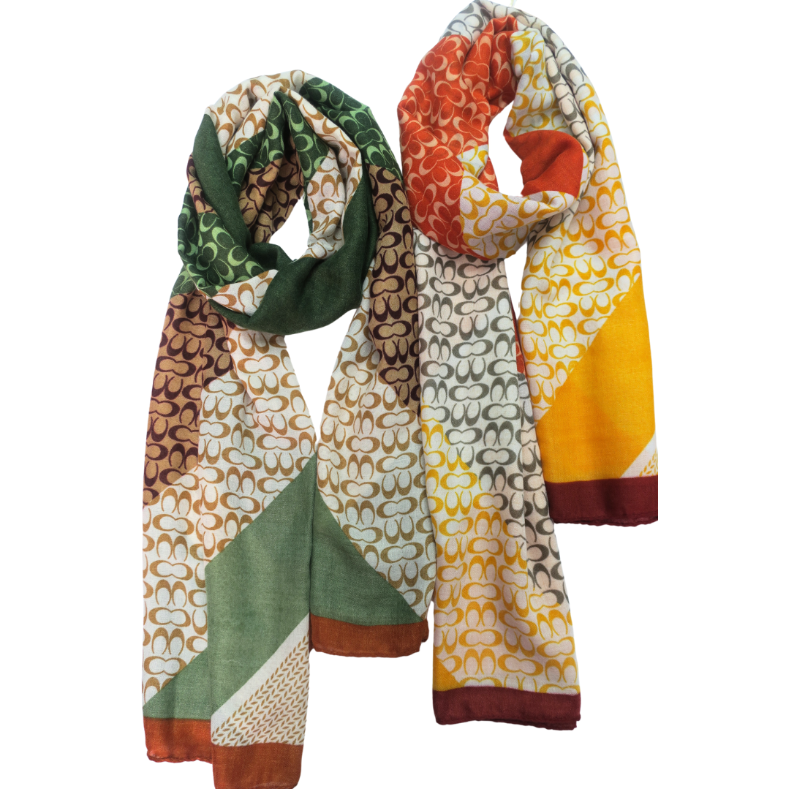 LADIES LUXURIOUS LARGE, SOFT FEEL SPRING FASHION SCARF