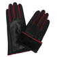CLUB ROCHELIER LADIES LEATHER GLOVE WITH CONTRAST FINGERS