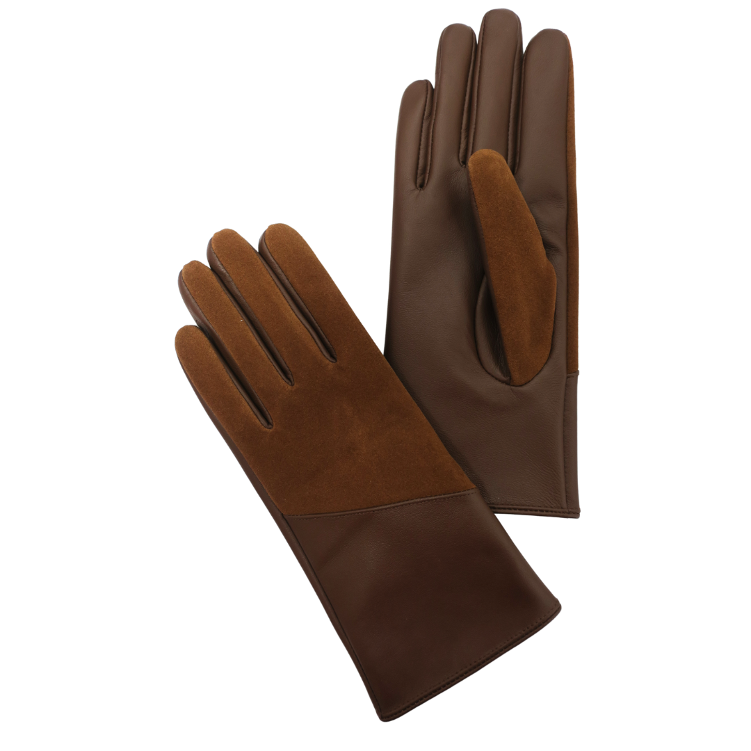 CLUB ROCHELIER LADIES SUEDE AND LEATHER GLOVE, TOUCH