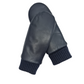 CLUB ROCHELIER LADIES' LEATHER MITT WITH KNITTED CUFF