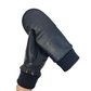CLUB ROCHELIER LADIES' LEATHER MITT WITH KNITTED CUFF