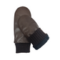 CLUB ROCHELIER LADIES' LEATHER MITT WITH KNITTED CUFF
