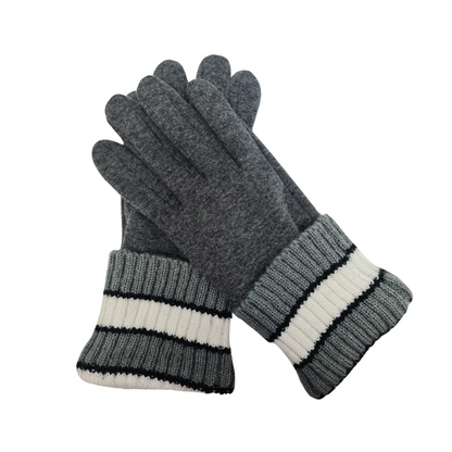 CLUB ROCHELIER MENS KNIT GLOVE WITH CUFF