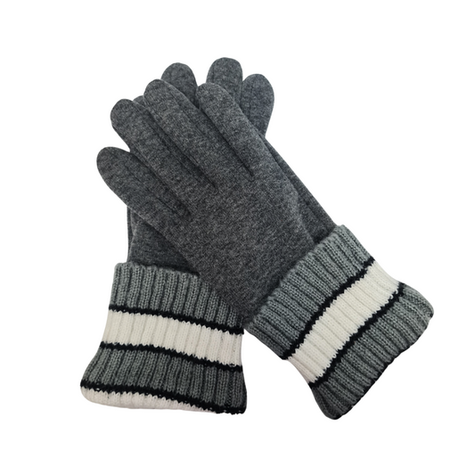 CLUB ROCHELIER MENS KNIT GLOVE WITH CUFF