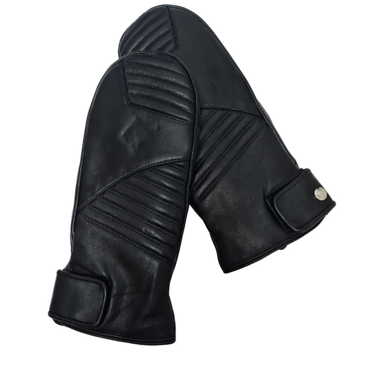 CLUB ROCHELIER MENS LEATHER QUILTED MITT