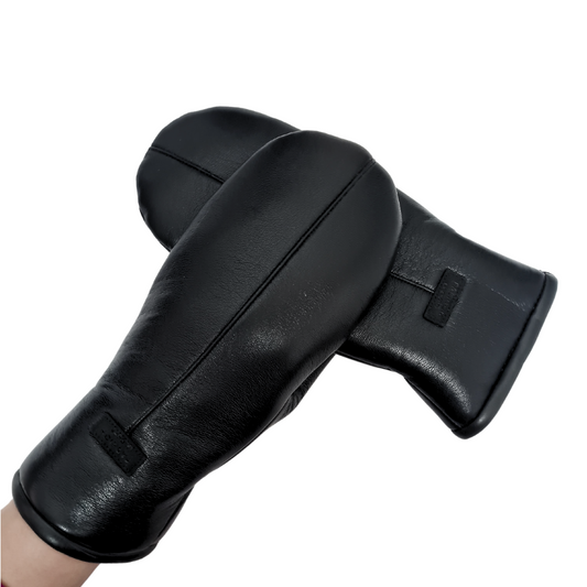 NICCI LADIES CLASSIC WATER-RESTISTANT PU MITTEN