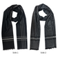 MEN'S VISCOSE BLEND REVERSIBLE SCARF