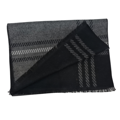 MEN'S VISCOSE BLEND REVERSIBLE SCARF