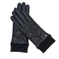 CLUB ROCHELIER LEATHER GLOVE WITH IMPRINTED HEARTS