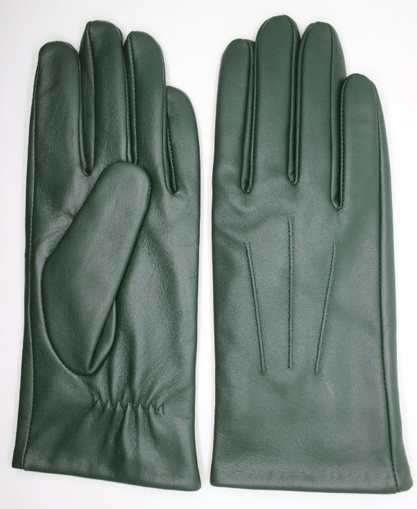CLUB ROCHELIER LADIES CLASSIC LEATHER GLOVE WITH PIN TUCK