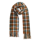 NICCI LADIES WOVEN PLAID KNIT SCARF