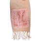 NICCI LADIES SCARF WITH FAUX FUR POCKETS