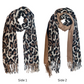 LADIES ANIMAL PRINT SCARF