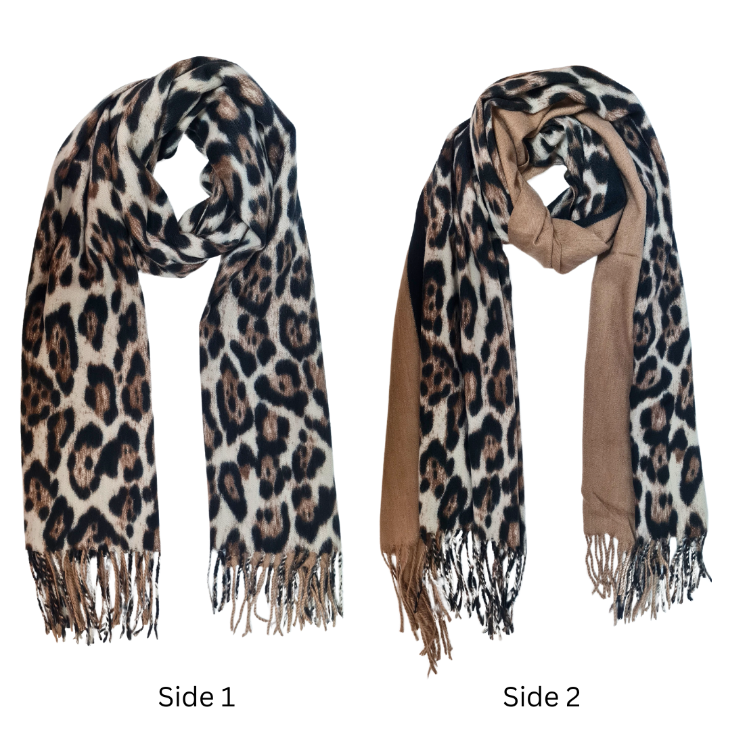 LADIES ANIMAL PRINT SCARF