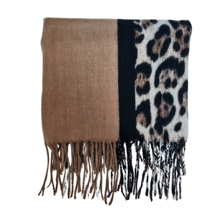LADIES ANIMAL PRINT SCARF