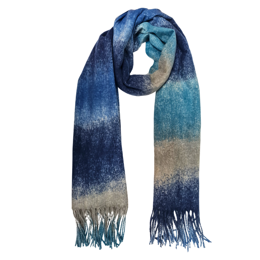 NICCI LADIES OMBER VISCOSE OVERSIZED SCARF